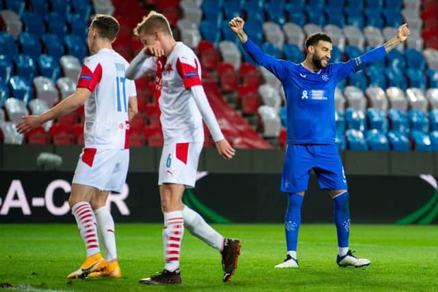 Connor Goldson hasn't missed a minute this season. (Photo by Lukas Kabon / SNS Group)
