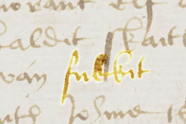 This is believed to the earliest written record of the F-word anywhere in the world.