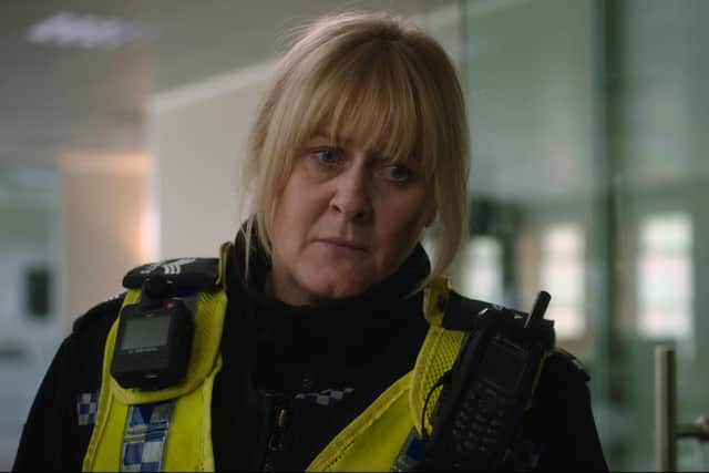 Sarah Lancashire as Sgt Catherine Cawood readies herself for an explosive last-ever day in Happy Valley