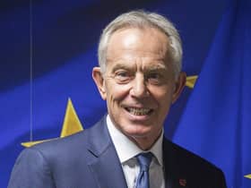 Former British prime minister Tony Blair. Picture: Stephanie Lecocq/Pool via AP, File