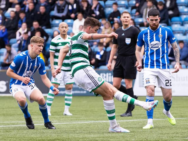 O'Riley scored twice for Celtic in the 4-1 win over Kilmarnock.