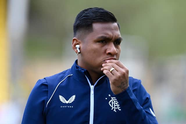 Alfredo Morelos is back available for Rangers after a spell in quarantine. (Photo by Rob Casey / SNS Group)