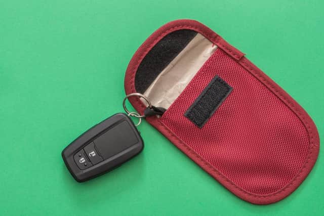 Simple measures such as a Faraday pouch can help protect your car