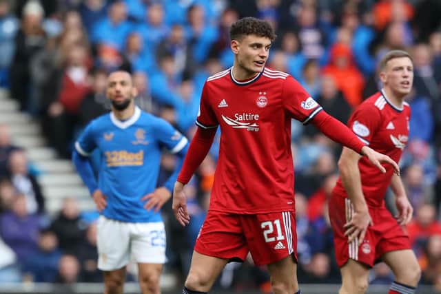 Dante Polvara joined Aberdeen in January. (Photo by Craig Williamson / SNS Group)