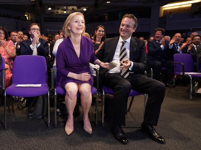 The moment Liz Truss was named next PM
