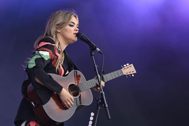 Klara Soderberg of First Aid Kit PIC: Kate Green/Getty Images