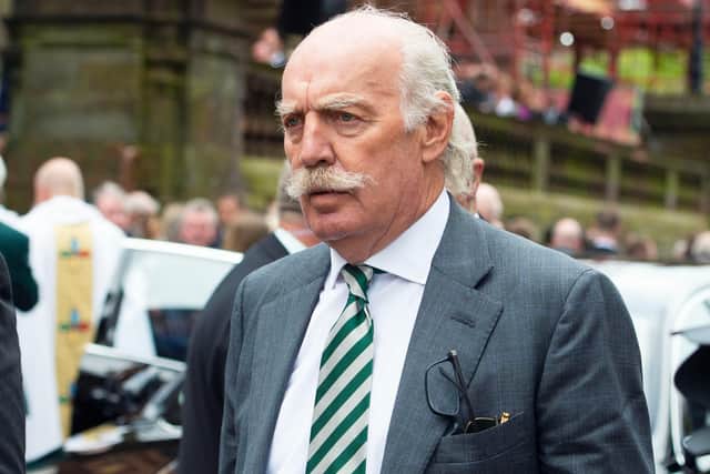 Celtic majority shareholder Dermot Desmond says he "abhors" the supporters who turn on the club when they are not winning (Photo by SNS Group/Paul Devlin)