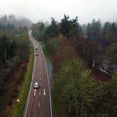 Only ten miles of the 80 miles to be upgraded have been finished since the SNP pledged to complete dualling of the A9 between Perth and Inverness after it came to power 16 years ago. Picture: John Devlin