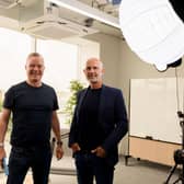 Adrian Murphy and Jim Rowan on location at co-working space thebeyond.