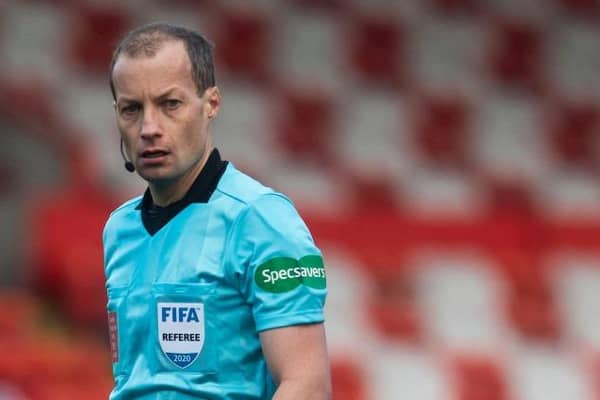 Referee Willie Collum will be in charge of the Scottish Cup final. (Photo by Craig Foy / SNS Group)