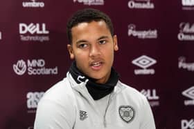 Hearts rejected a bid from Blackpool for Toby Sibbick.