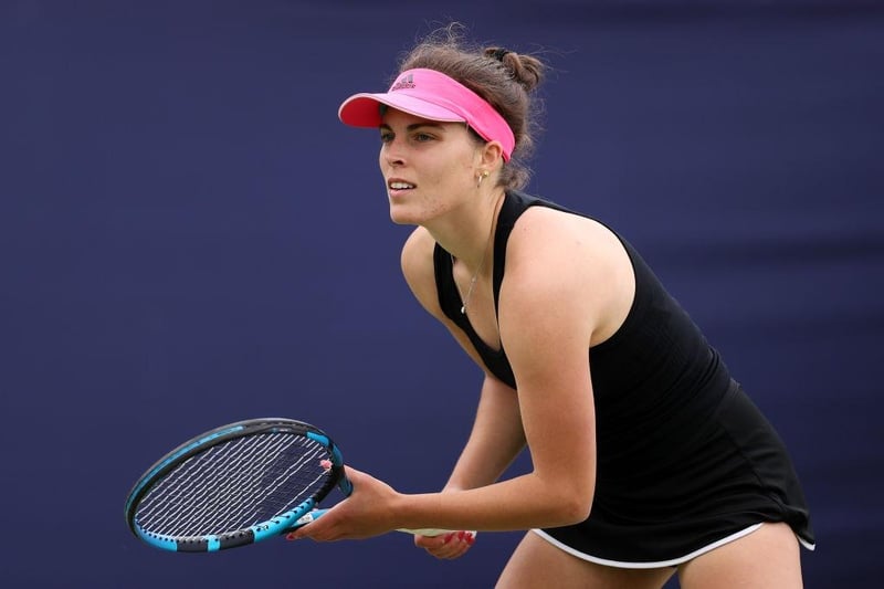 Women's Doubles: the 25-year-old from Bearsden made her Wimbledon debut in the doubles last year and reached the second round. This year she partners Leeds-born Naiktha Bains and will hope to go deeper into the tournament.