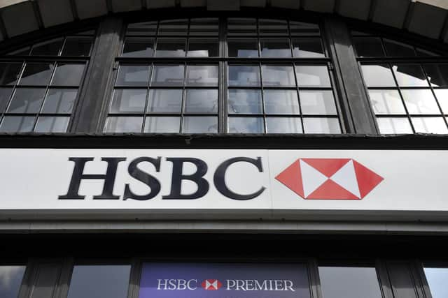 Banking giant HSBC said it will close 114 bank branches across the UK from next April in the face of declining footfall.