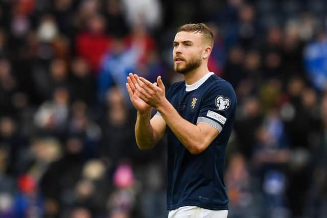 Ryan Porteous earned his second Scotland cap in the 3-0 win over Cyprus. (Photo by Craig Foy / SNS Group)