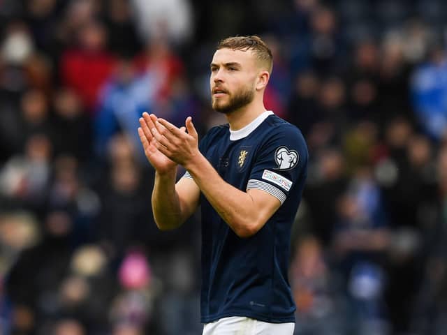 Ryan Porteous earned his second Scotland cap in the 3-0 win over Cyprus. (Photo by Craig Foy / SNS Group)