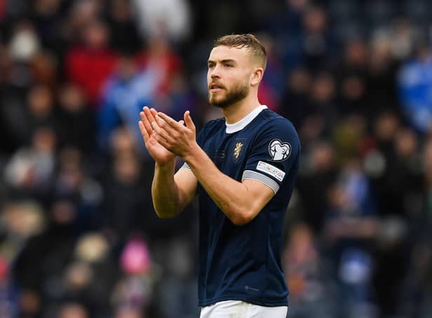 Ryan Porteous earned his second Scotland cap in the 3-0 win over Cyprus. (Photo by Craig Foy / SNS Group)
