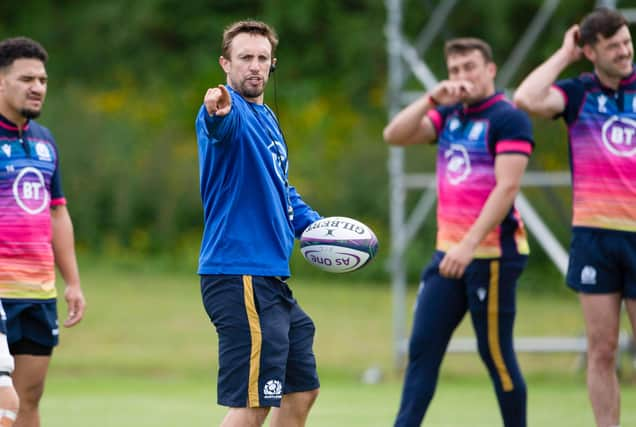 Scotland's interim head coach, Mike Blair. Picture: Paul Devlin / SNS