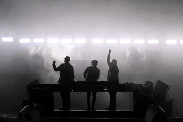 Swedish supergroup Swedish House Mafia - Axwell, Steve Angello and Sebastian Ingrosso - have a reported net worth of $100 million and are best known for the track 'Don't You Worry Child'.
