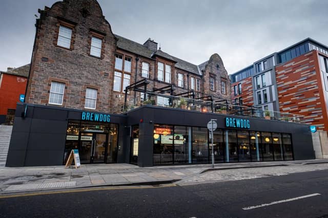 Exterior shot of the BrewDog DogHouse hotel in Edinburgh (Photo: BrewDog).