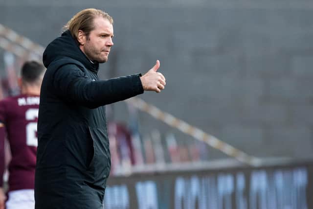 "When you are playing derbies, winning the first of everything is important," says Robbie Neilson(Photo by Ross Parker/SNS Group via Getty Images)
