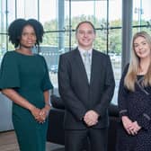 Aberdeen team - Bridget Otejiri Erekaife, Tom Faichnie, Melanie Clark and Ross Irvine.