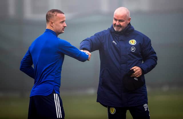 Celtic striker Leigh Griffiths has been left out of Steve Clarke's Scotland squad for next week's World Cup qualifiers (Photo by Craig Williamson / SNS Group)