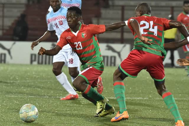 Reported Rangers target Parfait Guiagon in action for Maccabi Tel-Aviv. (Photo credit should read ISSOUF SANOGO/AFP via Getty Images)