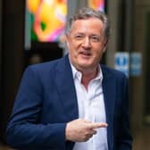 Piers Morgan leaves BBC Broadcasting House, London, after appearing on the BBC One current affairs programme, Sunday Morning. Picture date: Sunday January 16, 2022. PA Photo.