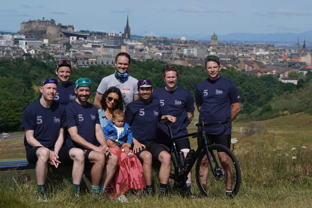 Davy Zyw with his brothers Tommy and Sorely, Wife Yvie & son mates and team mates Craig Paul, Ryan Brennan and Malcom Holwill. Picture by Stewart Attwood