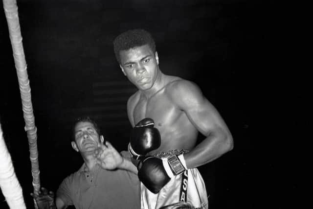 Cassius Clay, aka Muhammad Ali PIC: Robert Steinau/ Sipa US / Alamy Stock Photo