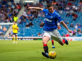 Hastie has featured just twice for Rangers since moving from Motherwell. Picture: SNS