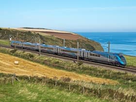 A TransPennine Express train on the cross-border route.