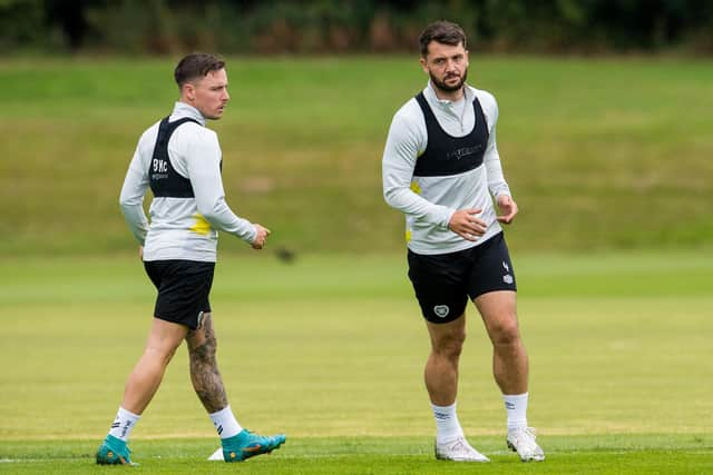 McKay, left, and Craig Halkett know each other well, going back to their Rangers days.