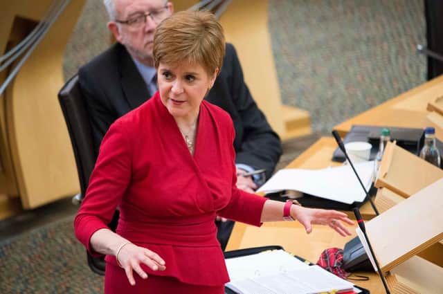 First Minister Nicola Sturgeon said the new powers will only be used as a last resort.