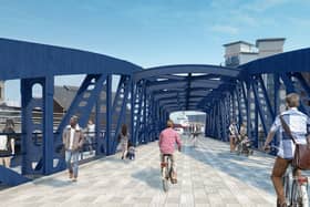 A vision of how the Victoria Swing Bridge could look