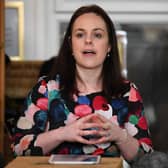 Kate Forbes, and the other SNP leadership candidates, should commit to drawing up a comprehensive plan to achieve Scotland's climate change targets (Picture: Andy Buchanan/AFP via Getty Images)