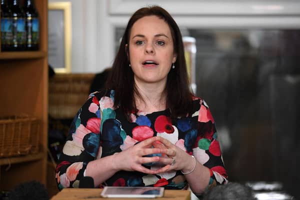 Kate Forbes, and the other SNP leadership candidates, should commit to drawing up a comprehensive plan to achieve Scotland's climate change targets (Picture: Andy Buchanan/AFP via Getty Images)