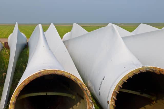 Retired wind turbine blades, which can be almost 120m long, are notoriously problematic to recycle due the materials used in their construction but a plan in Scotland is offering a solution