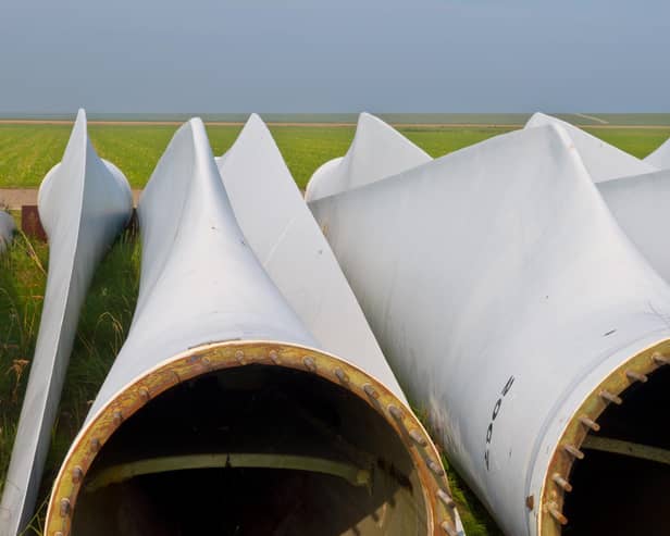 Retired wind turbine blades, which can be almost 120m long, are notoriously problematic to recycle due the materials used in their construction but a plan in Scotland is offering a solution