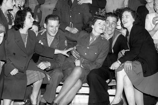 People will celebrate like they did on VE (Victory in Europe) Day in 1945 when the coronavirus no longer poses a threat (Picture: PA Wire)