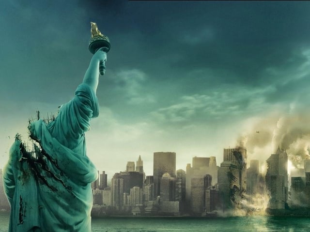 In this found footage film, a going away party in New York City is disrupted when an unknown monster begins to destroy the city.