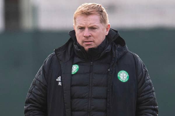 Neil Lennon has been left unhappy by "unacceptable" different treatment of  players from Celtic and Rangers over Covid-19 rule breaking (Photo by Craig Foy / SNS Group)