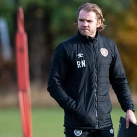 Hearts manager Robbie Neilson will continue to play the 3-4-3 system. (Photo by Mark Scates / SNS Group)