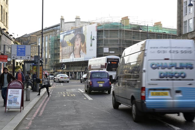 Half of vans in Edinburgh may not be complaint with the impending city centre low emission zone. Picture: Julie Bull