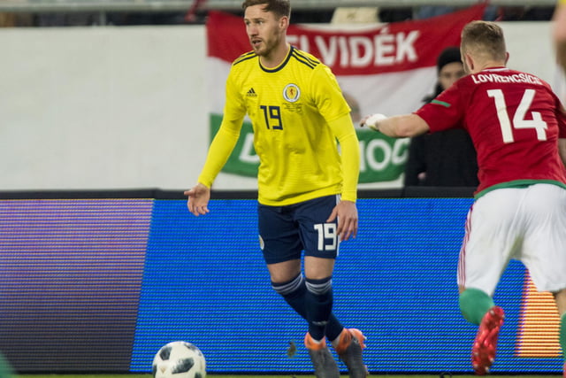 The 33-year-old is currently playing for Lech Poznan in Poland and has been a consistent performer for the likes of Leeds United and Blackburn Rover, but has only made one international appearance coming on as a substitute for Andrew Robertson in a 1–0 win against Hungary in 2018.