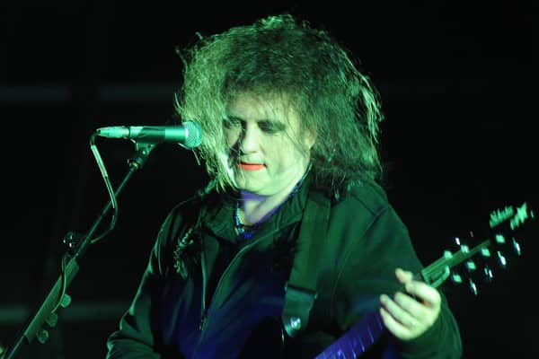 Robert Smith from The Cure