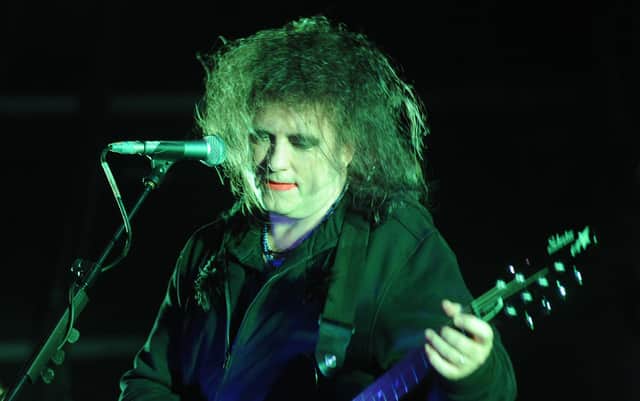 Robert Smith from The Cure