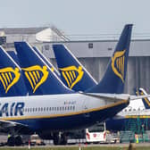 Ryanair passenger jets. Picture: Paul Faith/AFP via Getty Images