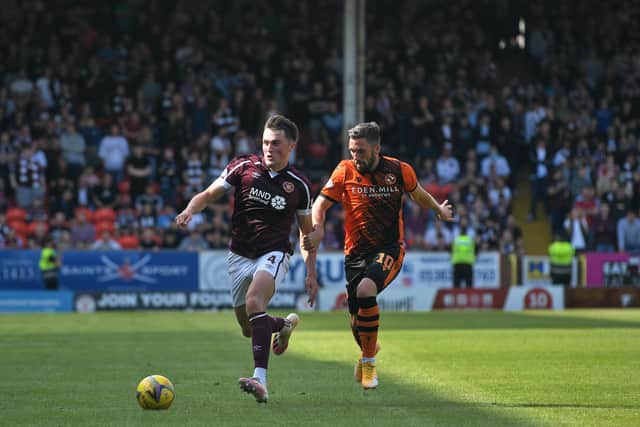 Hearts welcome Dundee United to Tynecastle Park on Saturday. (Photo by Craig Foy / SNS Group)