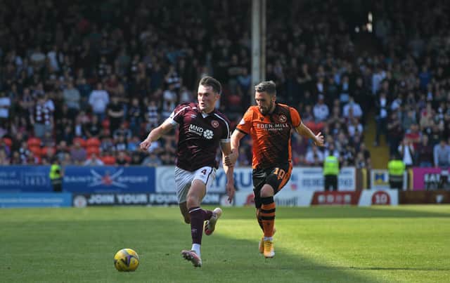Hearts welcome Dundee United to Tynecastle Park on Saturday. (Photo by Craig Foy / SNS Group)